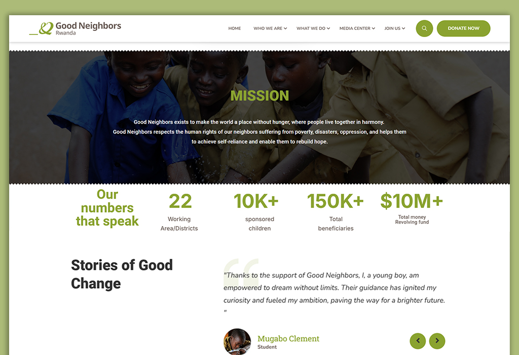 Good Neighbors International Rwanda